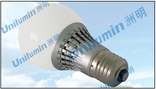 洲明1×3W LED階梯式球泡